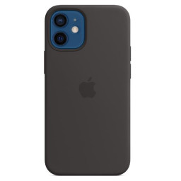 IPHONE 12 MINI SIL CASE BLACK