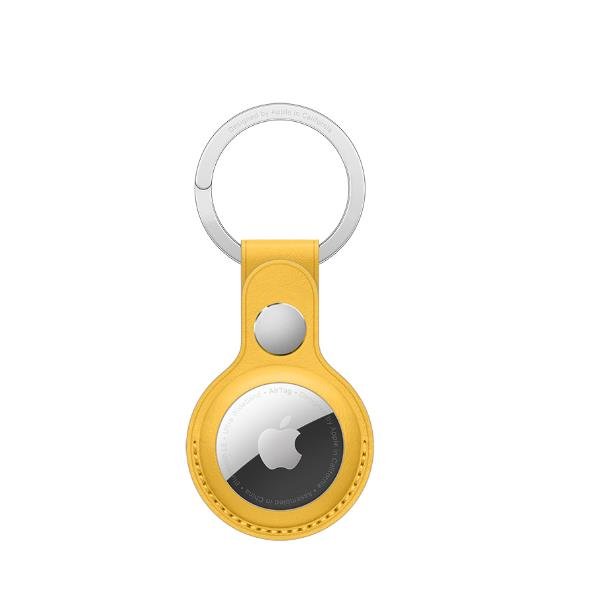AIRTAG LEATHER KEYRING MEYER LEMON AIRTAG LEATHER KEYRING MEYER LEMON