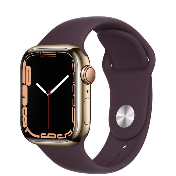 APPLE WATCH S7 41 GLD SS CHRY SP CE