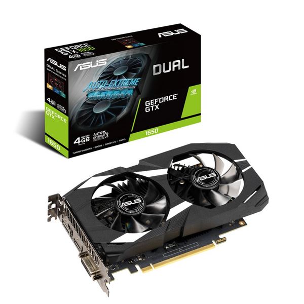 ASUS DUAL GF GTX 1650 4GB GDDR5 ASUS DUAL GF GTX 1650 4GB GDDR5
