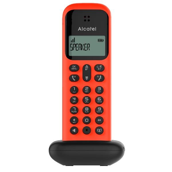 DECT D285 ROJO/NEGRO