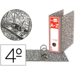 Archivador de palanca LIDERPAPEL carton forrado