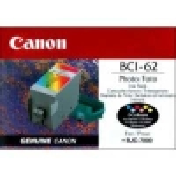 Recarga CANON BC62 fotogr. **