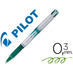 Rotulador PILOT roller V-BALL Grip verde Roller ball pen (BLN-VBG5)