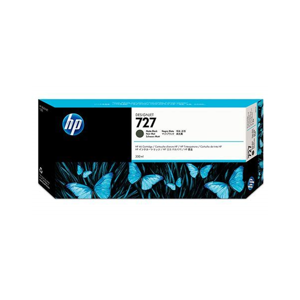 TINTA NEGRO MATE HP 727 300 ML