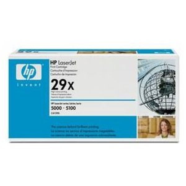 Toner HP #29X Lj 5000 5100 10000p. *ENVASE ANTERIOR-CAJA BLANCA/AZUL* Toner HP #29X Lj 5000 5100 10000p. *ENVASE ANTERIOR-CAJA BLANCA/AZUL*