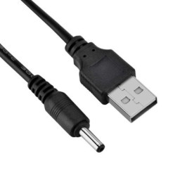 Cable USB 2.0 A/M a alimentación DC redondo 3,5mm 5V 2A para tablet/PDA