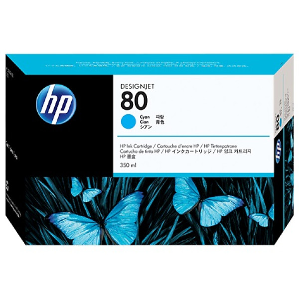 TINTA CIAN HP 80