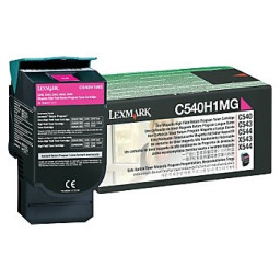 Toner LEXMARK C540 C543 C544 X543 X544 magenta 2.000p. HC Return