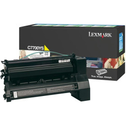 Toner LEXMARK C770 C772 X772 amarillo 6.000p. Return