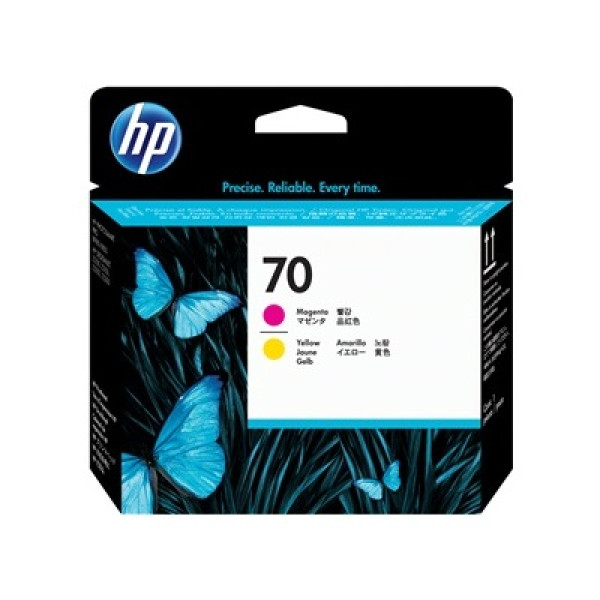 CABEZAL MAGENTA Y AMARILLO HP 70