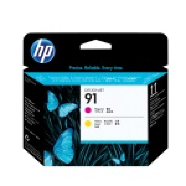 CABEZAL MAGENTA Y AMARILLO HP 91