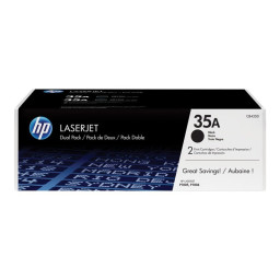 TONER NEGRO LASERJET CB435A PACK 2 TONER NEGRO LASERJET CB435A PACK 2