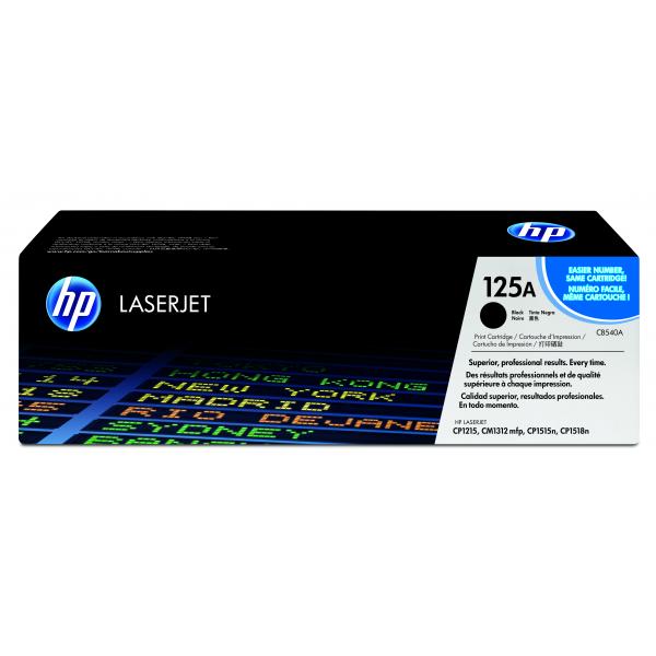 TONER NEGRO LASERJET CB540A