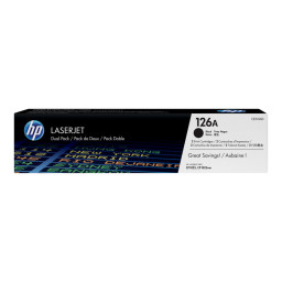 TONER NEGRO 126A LASERJET PACK 2 TONER NEGRO 126A LASERJET PACK 2