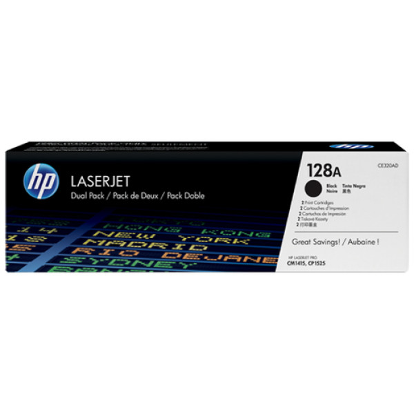 TONER NEGRO 128A LASERJET PACK 2