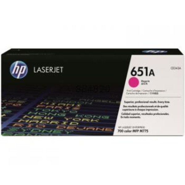 TONER MAGENTA 651A LASERJET