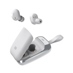 FLIP1 BLUETOOTH EARPHONES WHITE