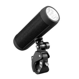 BIKE SPEAKER FLASHLIGHT BK