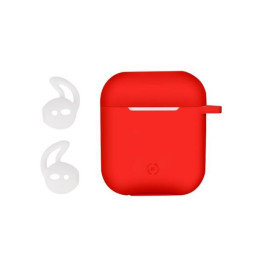FUNDA AIRPODS ROJA