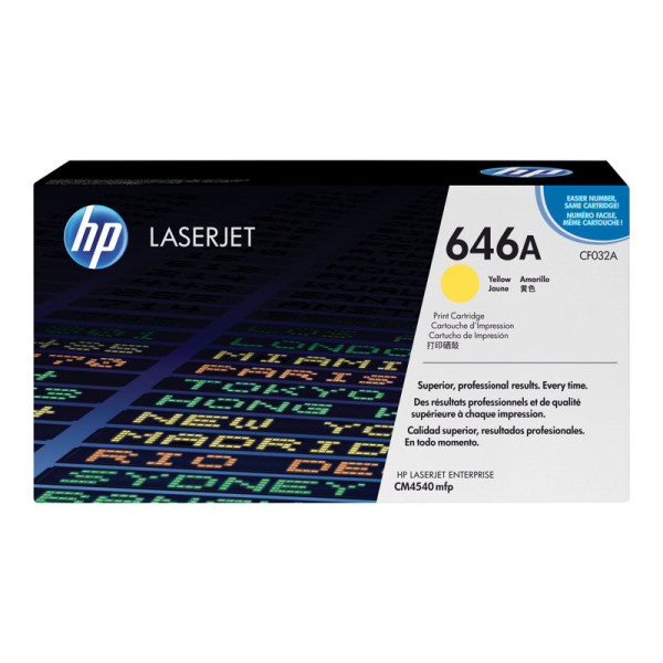 TONER AMARILLO LASERJET CF032A TONER AMARILLO LASERJET CF032A