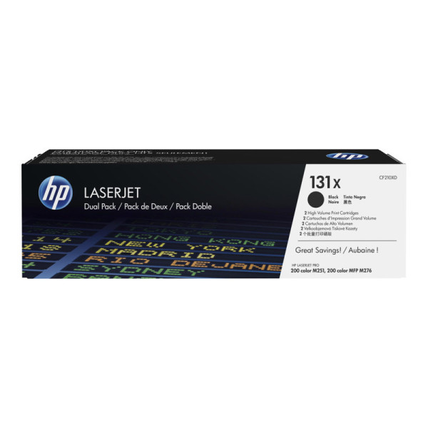 TONER NEGRO HP 131X LASERJET PACK2