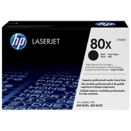 Toner HP #80X Lj Pro 400 M401 M425 negro 6.900p. *Corporativo*