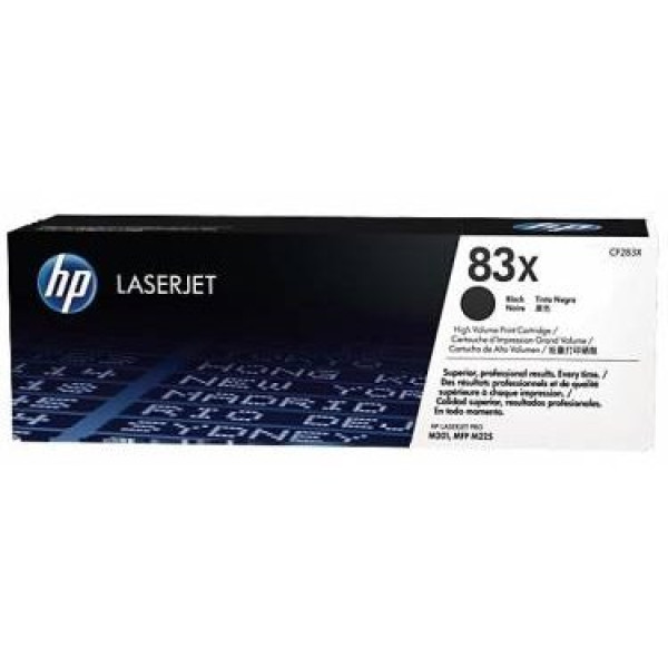 TONER 83A XL BLACK LASERJET TONER 83A XL BLACK LASERJET