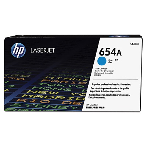 TONER HP 654A CIAN