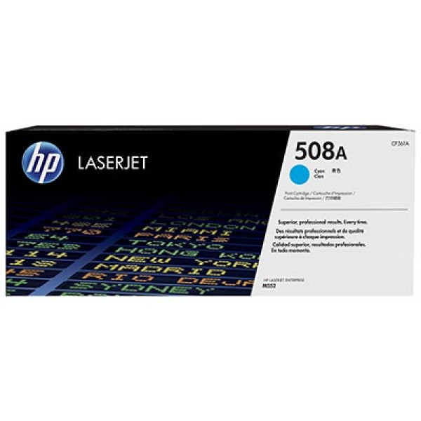 HP 508A TONER CIAN LASERJET