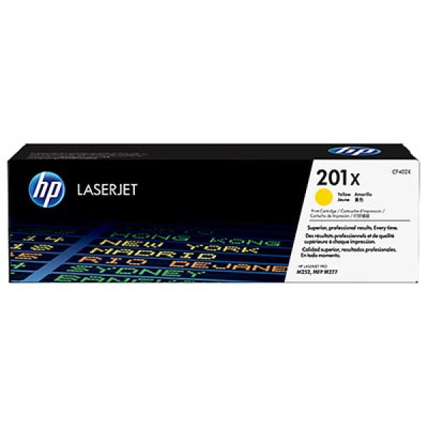 HP 201X TONER AMARILLO XL LASERJET