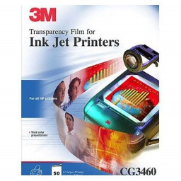 Transparencias 3M inkjet HP Djet.50A4*