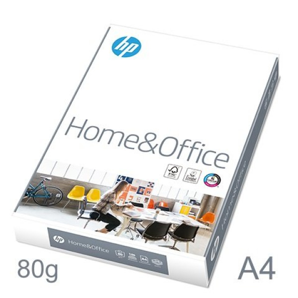 Papel HP Home&Office 500A4  80g. inkjet/laser (58666)