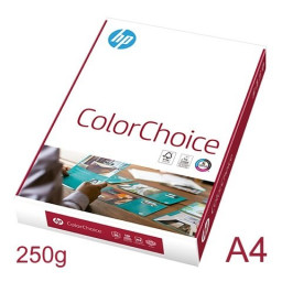 Papel HP ColorChoice Laser 250A4  250g. láser color (166411)