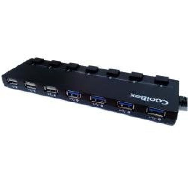 HUB USB 7 PUERTOS (4 USB3.0)