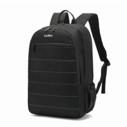 MOCHILA PORTATIL COOLBOX 15.6 NEGRO