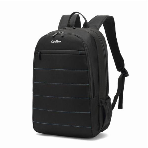 MOCHILA PORTATIL COOLBOX 15.6 NEGRO