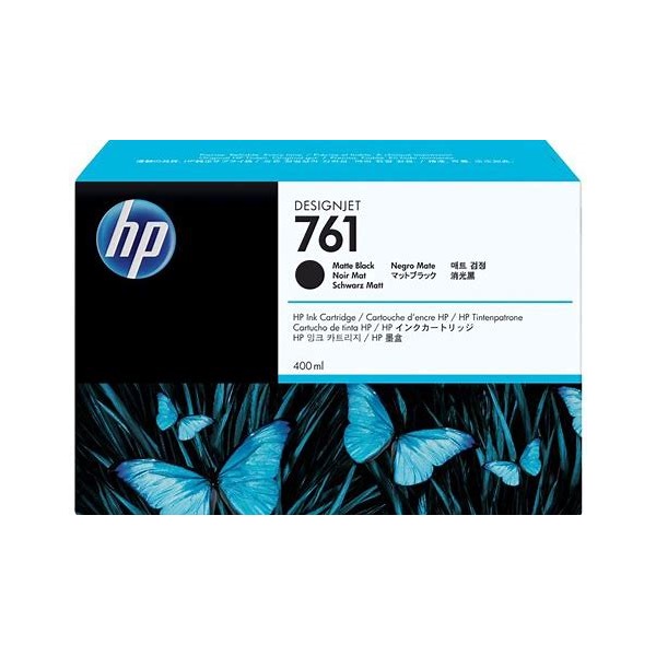 TINTA NEGRO MATE HP 761 400 ML