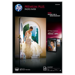 Papel HP fotog.brillante 20A3 300gr. Fotográfico Premium Plus