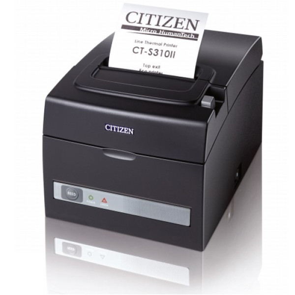 Impresora punto de venta CITIZEN CT-S310II  negra ancho 80/58mm 160mm/s Cutter  #PROMO#