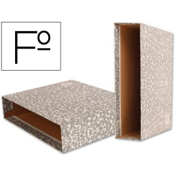 Caja archivador de palanca carton LIDERPAPEL folio Caja archivador de palanca carton LIDERPAPEL folio