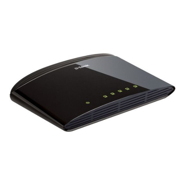 Switch D-LINK 5-puertos Ethernet Desktop 10/100Mbps, no gestionable