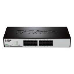Switch D-LINK 16-puertos Ethernet Desktop 10/100Mbps, no gestionable