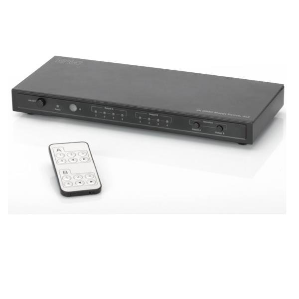 CONMUTADOR DE MATRIZ 4K HDMI (4X2)