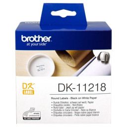 ETIQUETAS CIRCULARES 24MM BROTHER