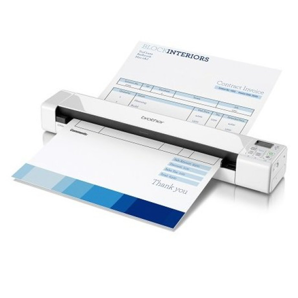 Escáner portátil BROTHER DS-820W 7,5ppm mono/color duplex alim.USB WiFi tarj.SD-4GB