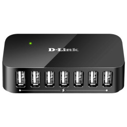 Hub D-Link DUB-H7 - 7 puertos USB 2.0  con alimentación externa