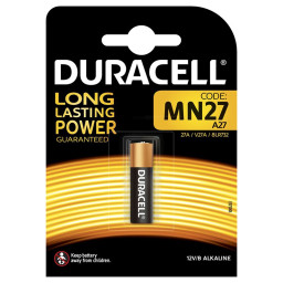 (1) Pila DURACELL MN27 LR27 A27 12v Blister