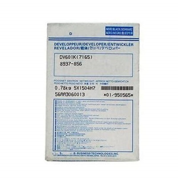 Revelador KONICA-MINOLTA 7155 7165 7255 negro (01ZL) 780 gr.