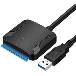 Carcasa adaptador EASYULT USB 3.0 a SATA III para discos HDD/SDD de 2,5